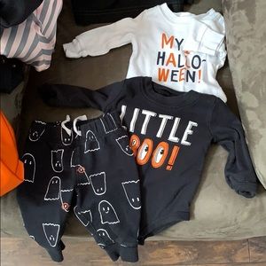 My first Halloween two body suits and some pants